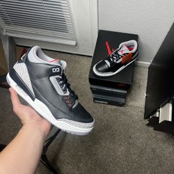 Jordan 3 Retro “Black Cement”