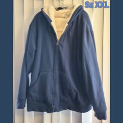 MENS HOODED SWEATSHIRT SIZE XXL 
