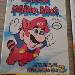 Super Mario Bros 1990 Comics #1 And # 2
