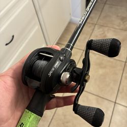 Combo Baitcaster Mach speed stick