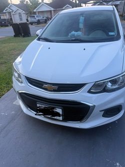 Chevrolet Sonic White Sedan