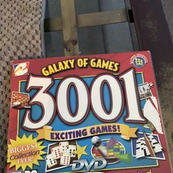 GALAXY OF GAMES  3001 Game DVD