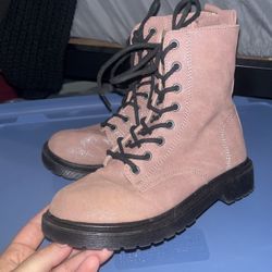 Glitter Combat Boots 