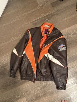 1980’s Vintage Pro Sport Cleveland Browns Leather Jacket 