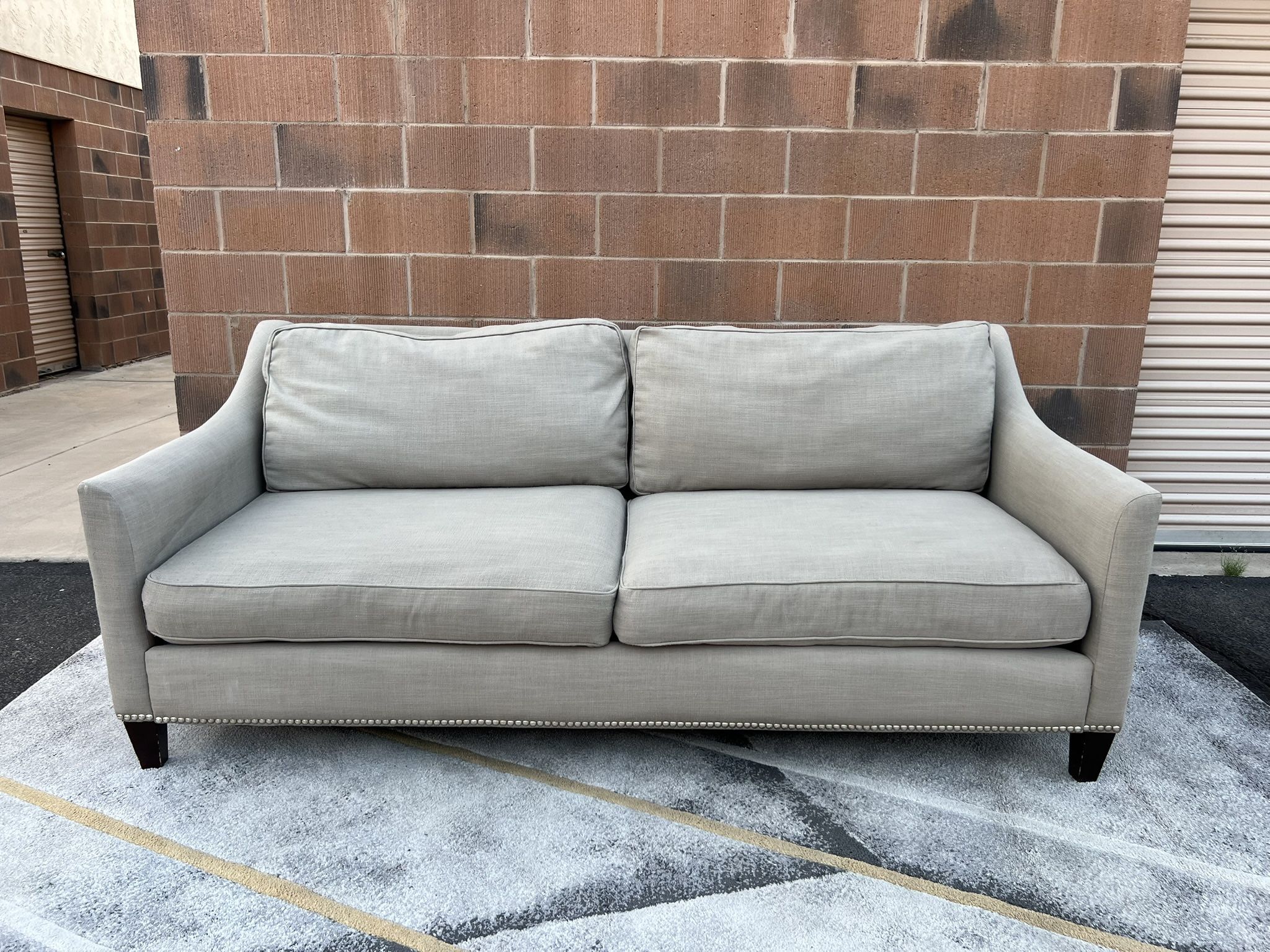 Beige Love seat 