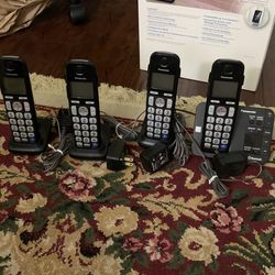 Panasonic Cordless Phone 4 Units 