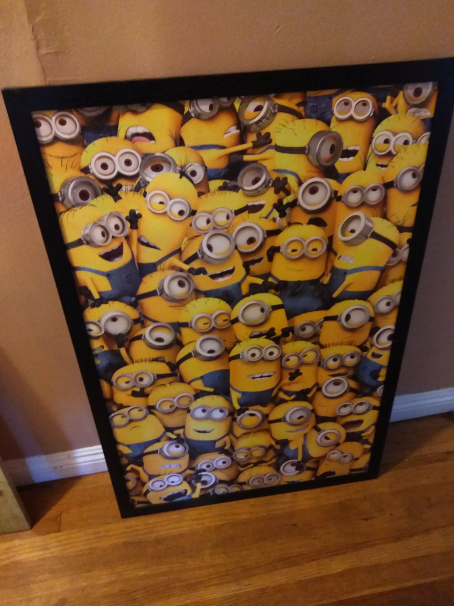 Minions picture frame