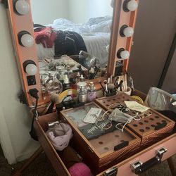 Makeup Suitcase Vanity