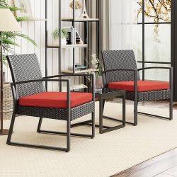 3pc Outdoor Patio Furniture Set