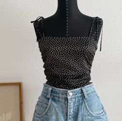 Abercrombie & Fitch polka dot top