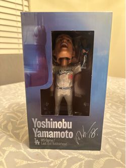 Dodgers Yoshinobu Yamamoto Last Out Bobblehead