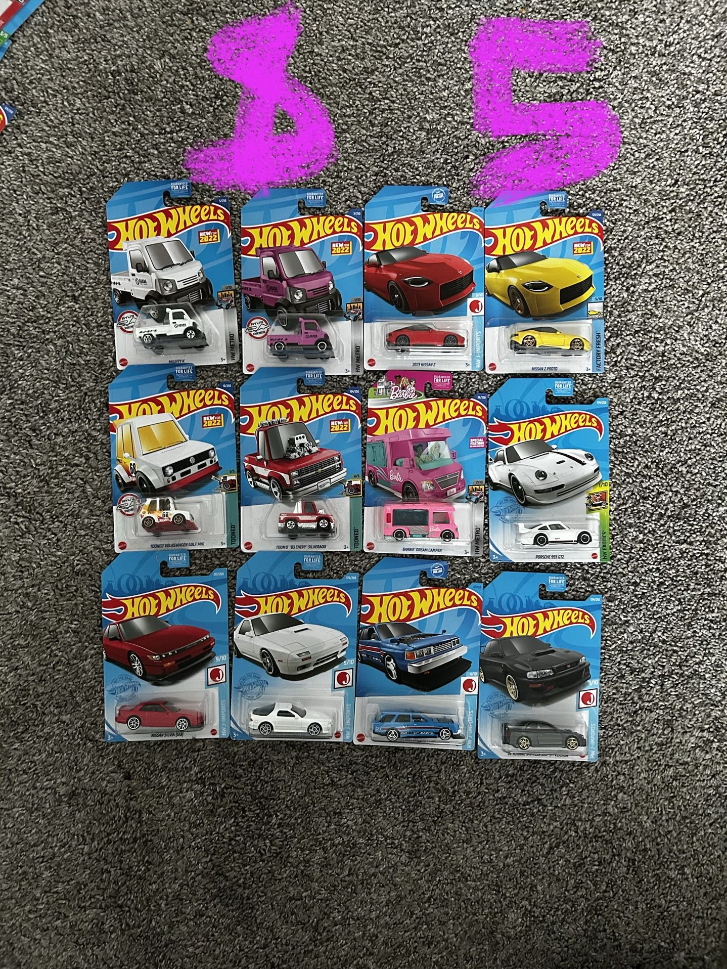 Hot Wheels collection 60+ LOOK AT PAGE
