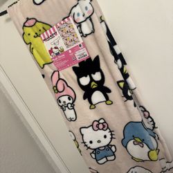 Hello Kitty & Friends Blanket Brand New Hard To Find