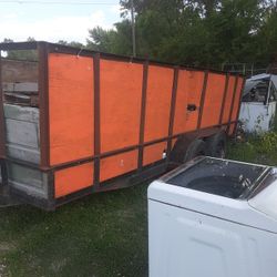 15 Yard Trailer Great For If Your Remodeling Cleaning Out The Shed Or Garage Or The Yard Or Just Decluttering 