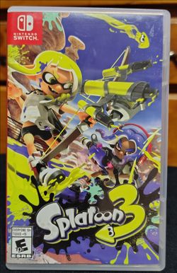 Splatoon 3 Nintendo Switch Game