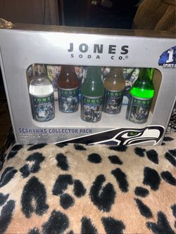 Sealed Seahawks Collection pack sodas