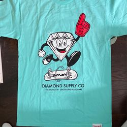 Diamond Baby Blue T Shirt