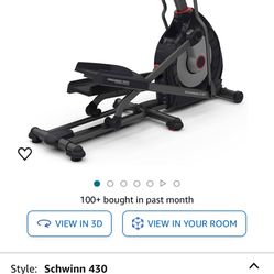 Schwinn elliptical training machine