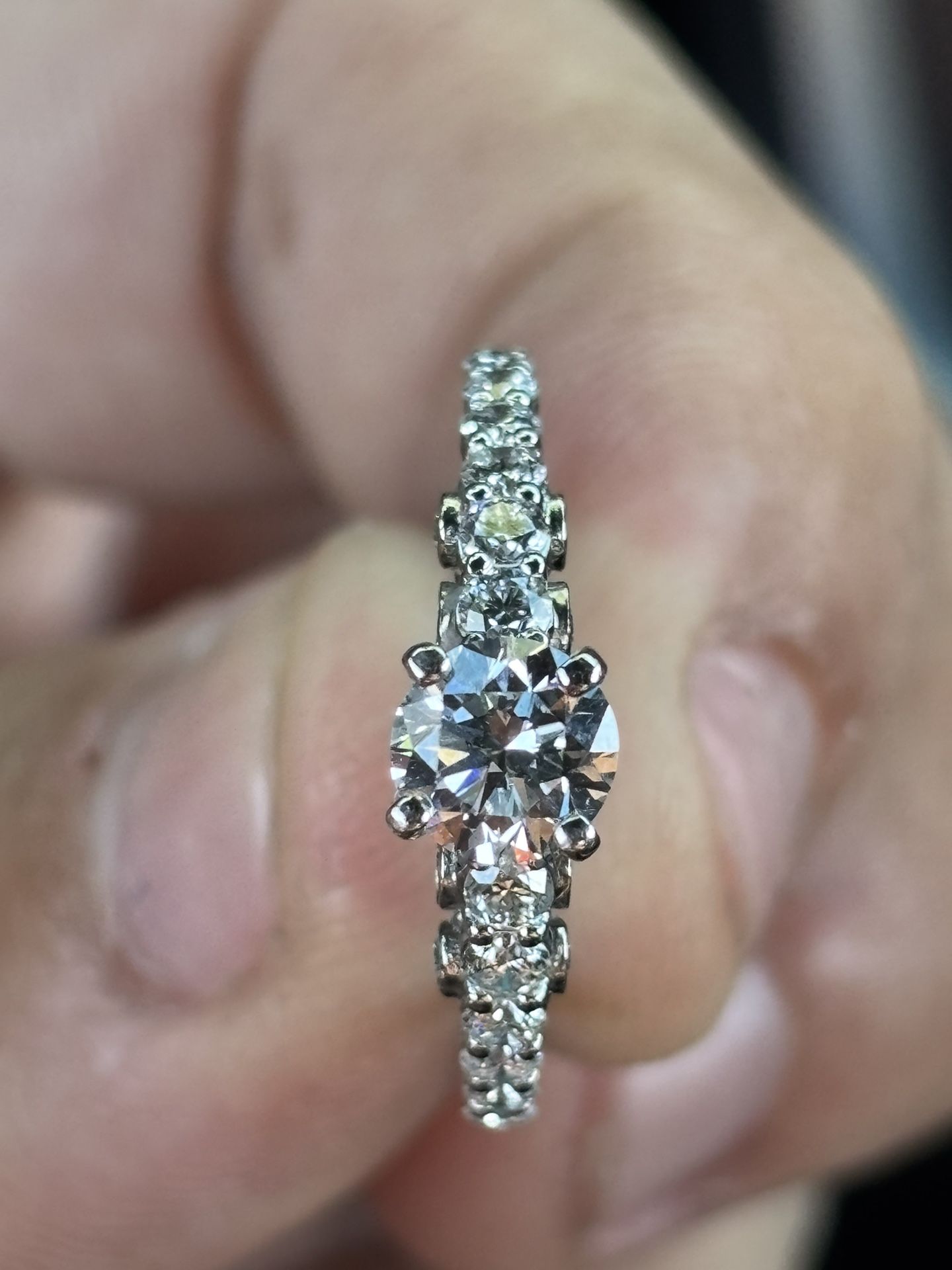 14 Carat Lab Grown Diamond Ring