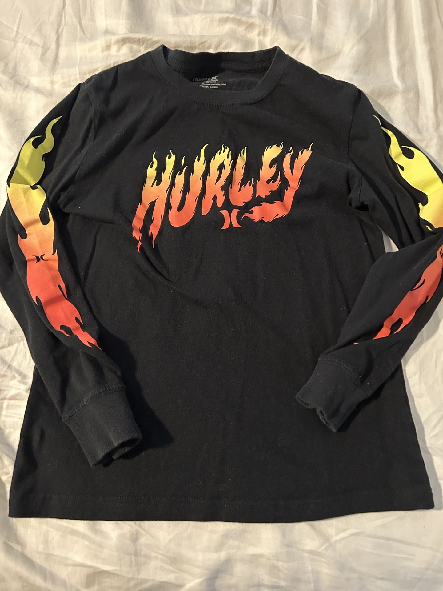 Kids Hurley Long Sleeze Size 10/12