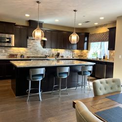 Kitchen Counter Stools 3 Piece Set 
