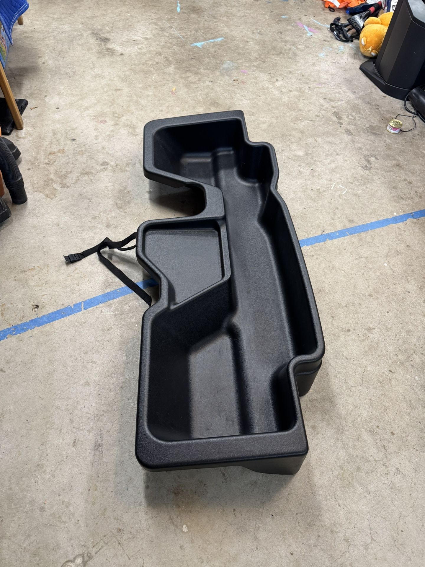 Husky Liners Gearbox - Under Seat Storage Box | Fits 2019-2024 Ram 1500 Crew Cab w/o Factory Storage Box - Black, 1 Pc. | 09421 - Great Condition!