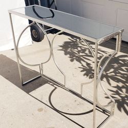 Console Table Or Entryway Table With Mirror Top