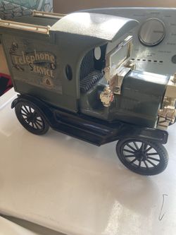 Telephone Truck 1980 Liquor Empty Bottle 