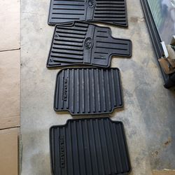 Subaru all weather floor mats