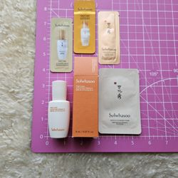 K-Beauty 5pc Sulwhasoo Skincare Lot + 3 TATCHA FREEBIES 