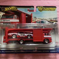 Hot Wheels Team Transport 73 Plymouth Duster