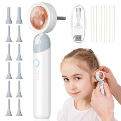 new Otoscope Ear Camera with 1.38'' Screen, 1080P Ear Scope with 4 LEDs, 12 Silicone Specula Tips, Support Photo and Video, PC View, Ideal Pocket Otos