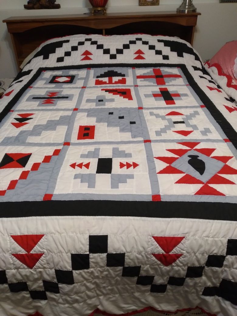 Quelt Full-Twin size, 90×77 ench ,наnd made