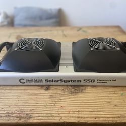 California Lightworks SolarSystem 550 Commercial LED Grow Light – Full Spectrum, Low Hours