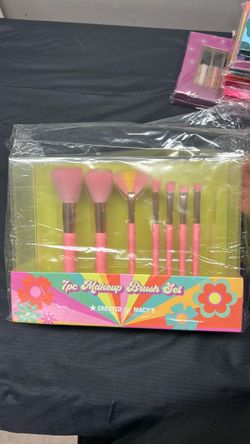 7pc makeup brush set