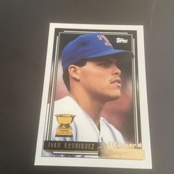 1992 Topps Gold  Ivan Rodriguez #78