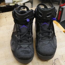 Nike Air Jordan 6 Retro SP Size 11.5 Black Concord AR2257 005 Social Status Pony PRE OWNED. GOOD CONDITION. 