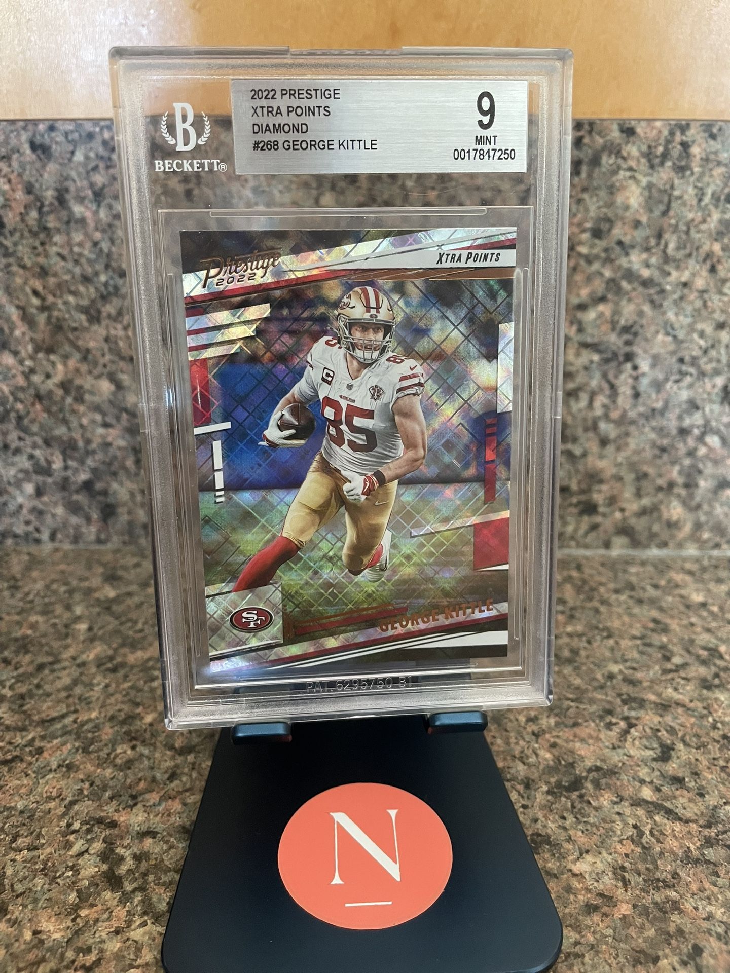 George Kittle Diamond Xtra Points Grade 9 