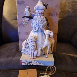 Jim Shore Warm Winter Kindness Heartland Creek #(contact info removed) with Tag 2004 Christmas