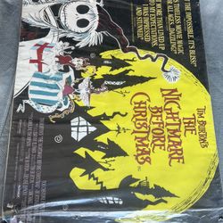 Nightmare before Christmas poster