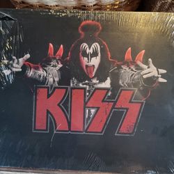 2 Kiss Metal Signs 12x16 