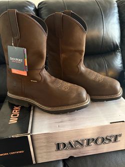 Dan Post Work Certified Western Work Boots