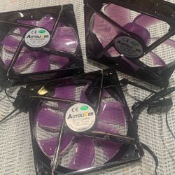 AUTOLIZER Computer Fans- 3x