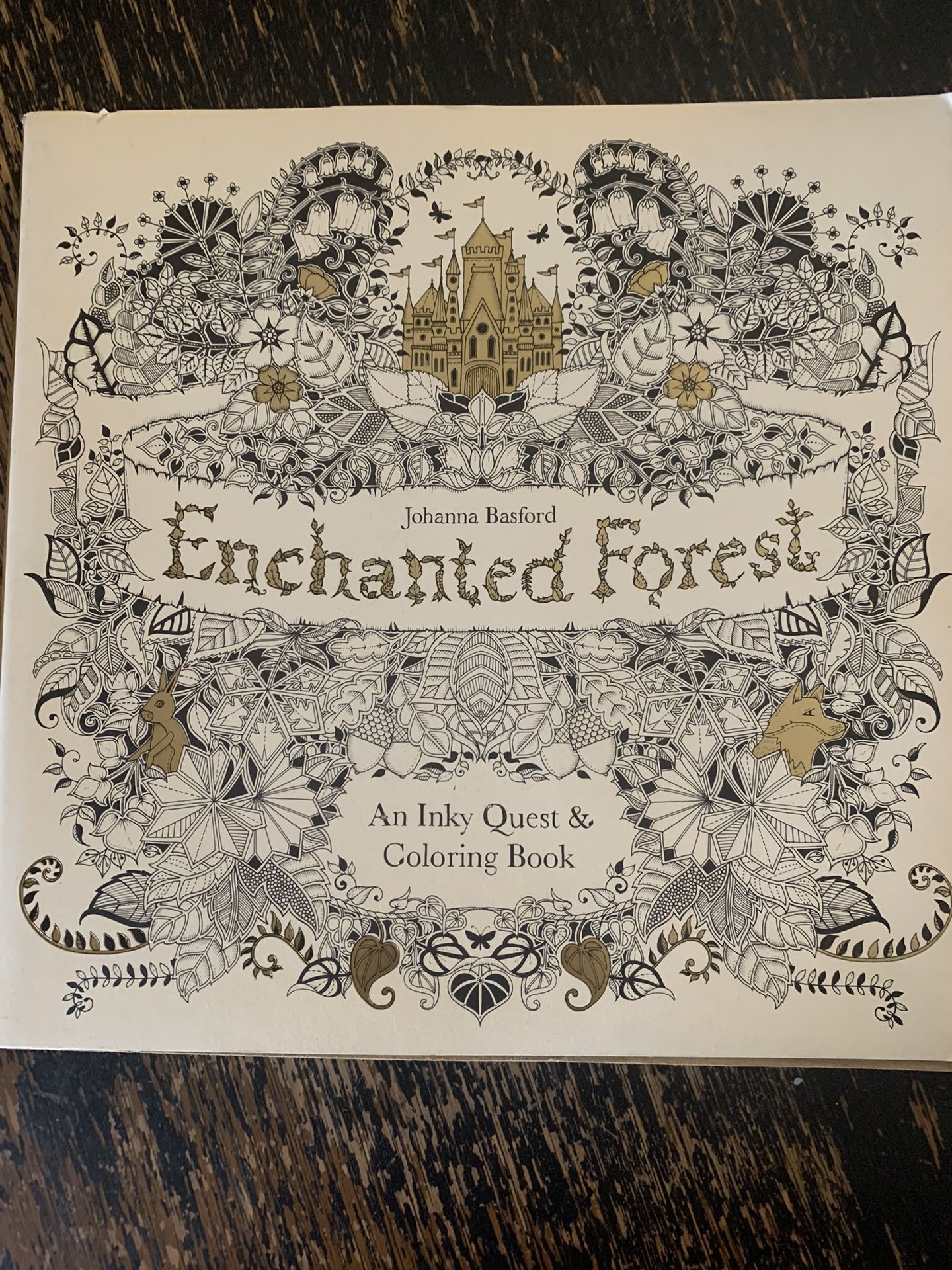 Enchanted Forest Adult Coloring Book