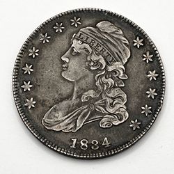 1834 Half Dollar