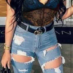 Lingerie One Piece Snap Crotch Teddy Bodysuit Contrast Lace Mini Babydoll