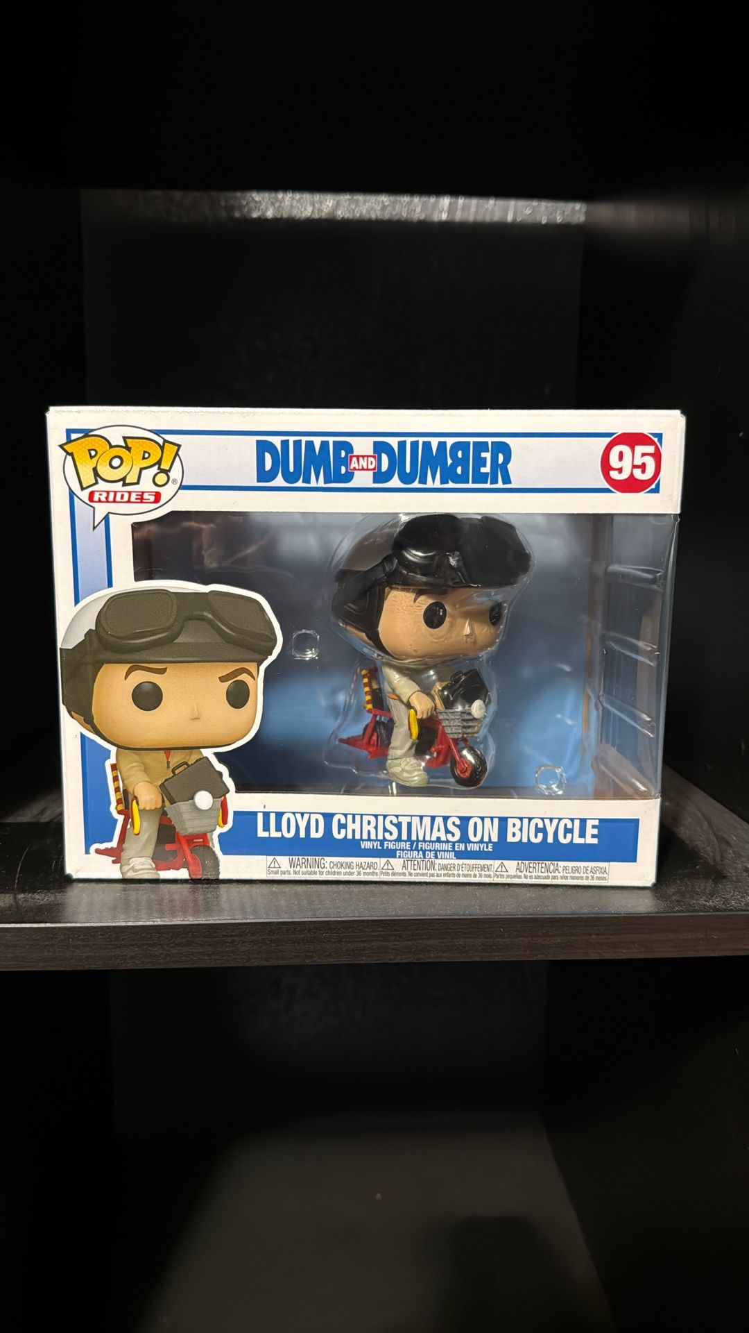 Lloyd Christmas On Bicycle Funko