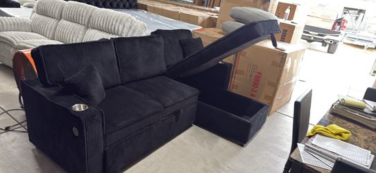 Corduroy Pullout Bed  New In Box 