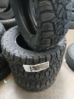 New set of tires 275 65 18 pegasus rtx
