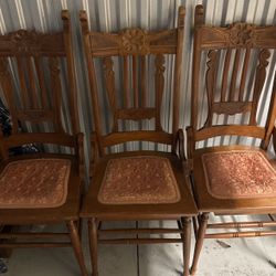 Wooden Chairs